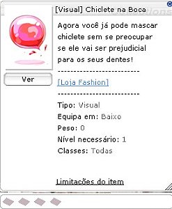 [Visual] Chiclete na Boca