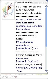 Espada Elemental [3]