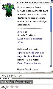 +11 Armadura Temporal DES