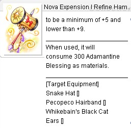 Nova Expension Refine Hammer