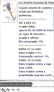 +11 Espinho Ilusional do Meteoro BI