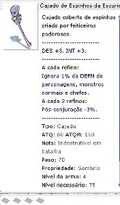 Cajado de Espinhos da Escuridão