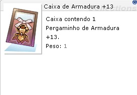 Pergaminho de Armadura +13