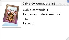 Pergaminho de Armadura +6
