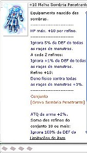 +10 Malha Sombria Penetrante