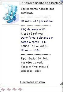 +10 Greva Sombria do Mastodonte