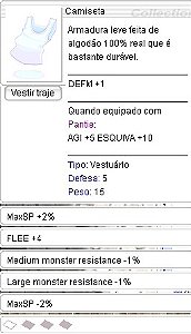 Undershirt (1) +4 Flee