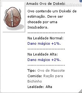 Ovo de Dokebi Leal Alta