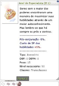Anel do Especialista [1]