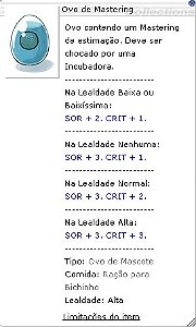 Ovo de Mastering Leal Alta