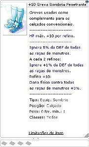 +10 Greva Sombria Penetrante