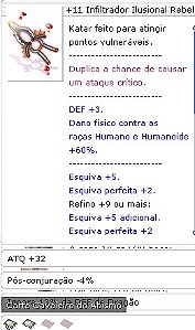 +11 Infiltrador Ilusional Rebelde Bi