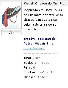 Chapéu de Ministro