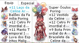 Set Completo Arcano Combo Celine TOP