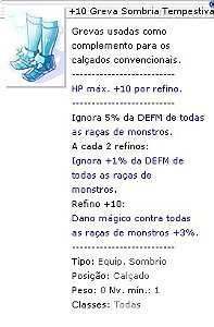 +10 Greva Sombria Tempestiva