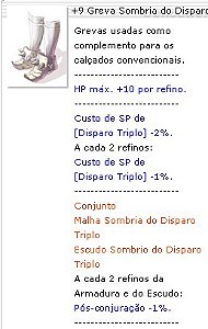 +9 Greva Sombria do Disparo Triplo