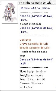 +7 Malha Sombria de Loki