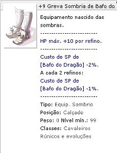 +9 Greva Sombria de Bafo do Dragão