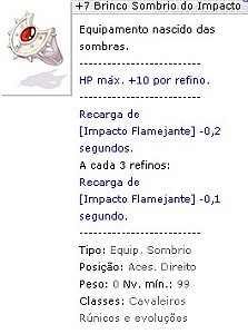 +7 Brinco Sombrio do Impacto