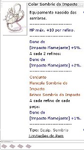 Colar Sombrio do Impacto