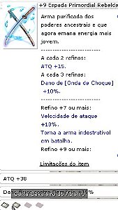 +9 Espada Primordial Rebelde Bi