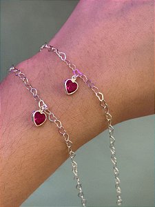 Pulseira Elos Coração