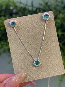 Conjunto Redondo Verde