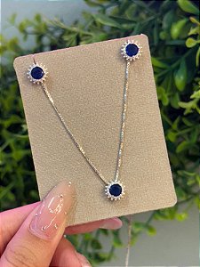 Conjunto Redondo Azul