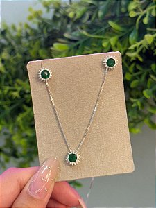 Conjunto Redondo Verde