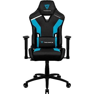 Cadeira Gamer Thunderx3 Tc3 Azure Azul Blue