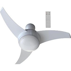 Ventilador de Teto Ventisol Vortice 3 Pás Branco Bivolt