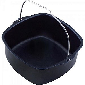 Forma Assadeira Para Fritadeira AirFryer RI9220/25/30/40 Walita Preta
