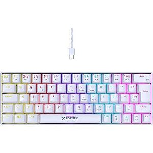 Teclado Gamer Mecânico Fortrek Gravity 65 Compact Switch Outemu Red W