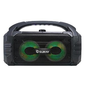 Caixa de Som Portátil Sumay Sunbox CSP1304 50W Preta