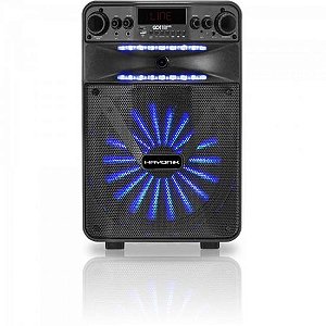 Caixa de Som Portátil HAYONIK Go Power 200 100W com Bluetooth e USB HAYONIK