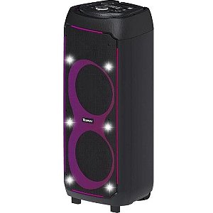 Caixa de Som Sumay CAP49 Energy Box 1600w Bluetooth Preta