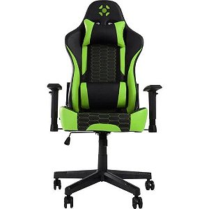 Cadeira Gamer Fortrek Cruiser Preta Com Verde