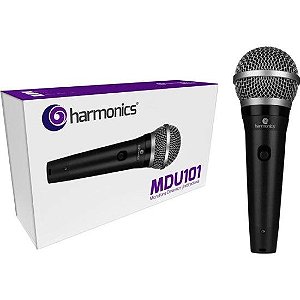 Microfone Harmonics MDU101 Dinâmico Cardióide
