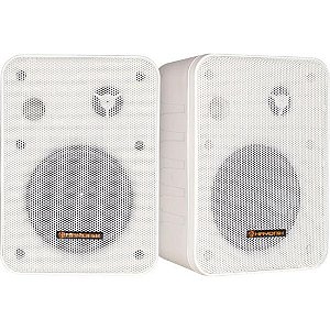 Caixa de Som Ambiente Hayonik Ambience Line 4" MSB60NC Branca - PAR / 2