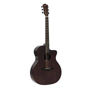 Violão Tagima Dallas Gran Reserva Eletroacústico Aço Dark Mahogany