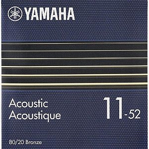 Encordoamento Para Violão .011-.052 Bronze Custom Light Yamaha