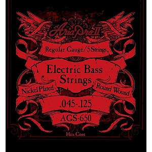 Encordoamento Para Baixo 5 Cordas Escala .045 Aria Pro II