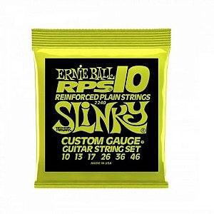 Encordoamento Para Guitarra 010.046 RPS Ernie Ball