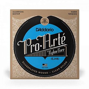 Encordoamento Violão D'Addario Tensão Alta Pro-Arte Nylon C.