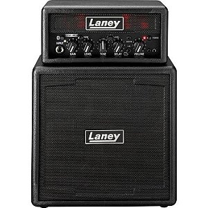Mini Amplificador de Guitarra Laney Ministack-B-Iron Preto