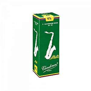 Palheta Para Saxofone Tenor Java 1½ Vandoren - CX / 5