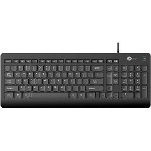 Teclado Lecoo KB103 USB Preto