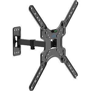 Suporte De Parede Para TV Articulado ELG 26-65 Preto