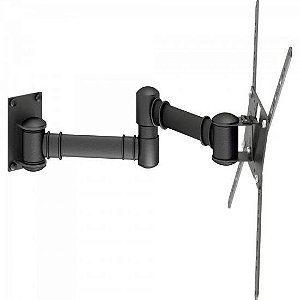 Suporte De Parede Articulado Para TV 19-56 Preto Multivisão
