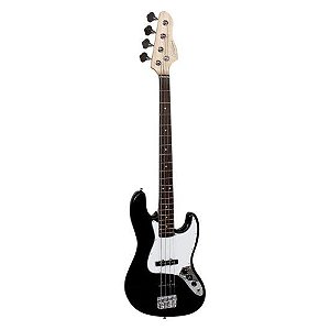 Contrabaixo Giannini GB-100 Jazz Bass Elétrico Passivo Preto/Branco